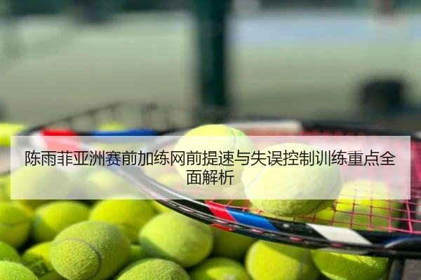 陈雨菲亚洲赛前加练网前提速与失误控制训练重点全面解析
